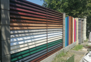 Забор жалюзи под дерево Орех в г. Павлодаре